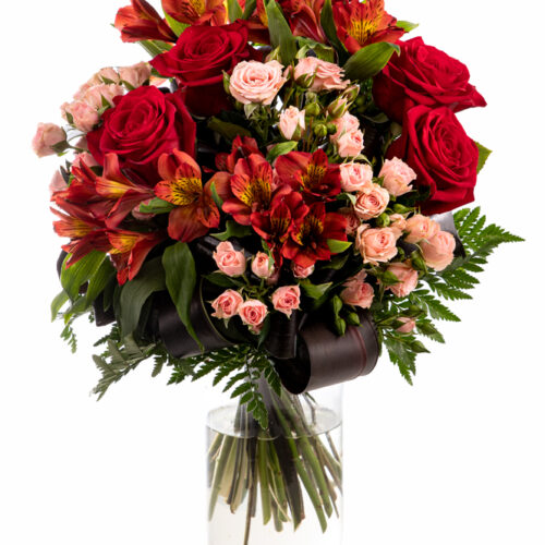 Kytica ruže a alstromérie Tir