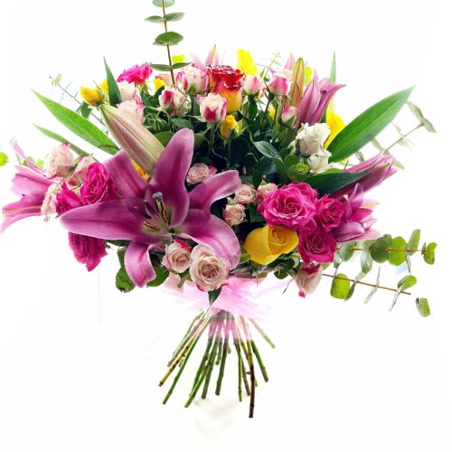 Pestrofarebná kytica Loom