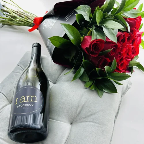 Ruže a prosecco Stif