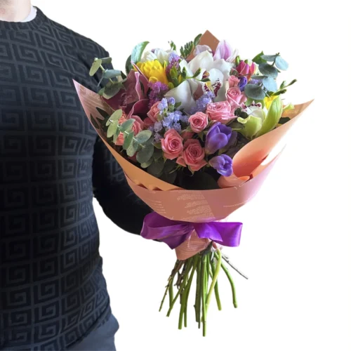 Pestrofarebná kytica Antalia