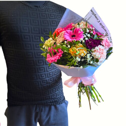 Karafiáty a gerbery Vilka